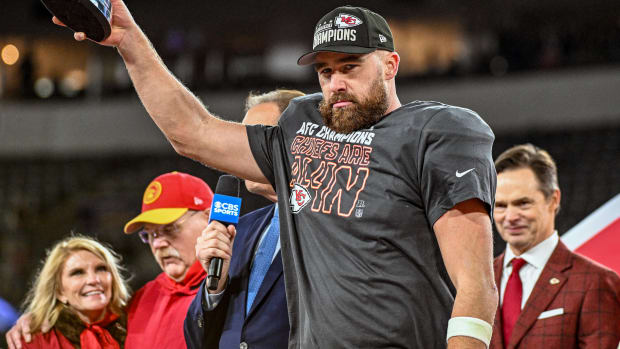 Taylor Swift y Travis Kelce sellan el pase de los Chiefs al Super Bowl